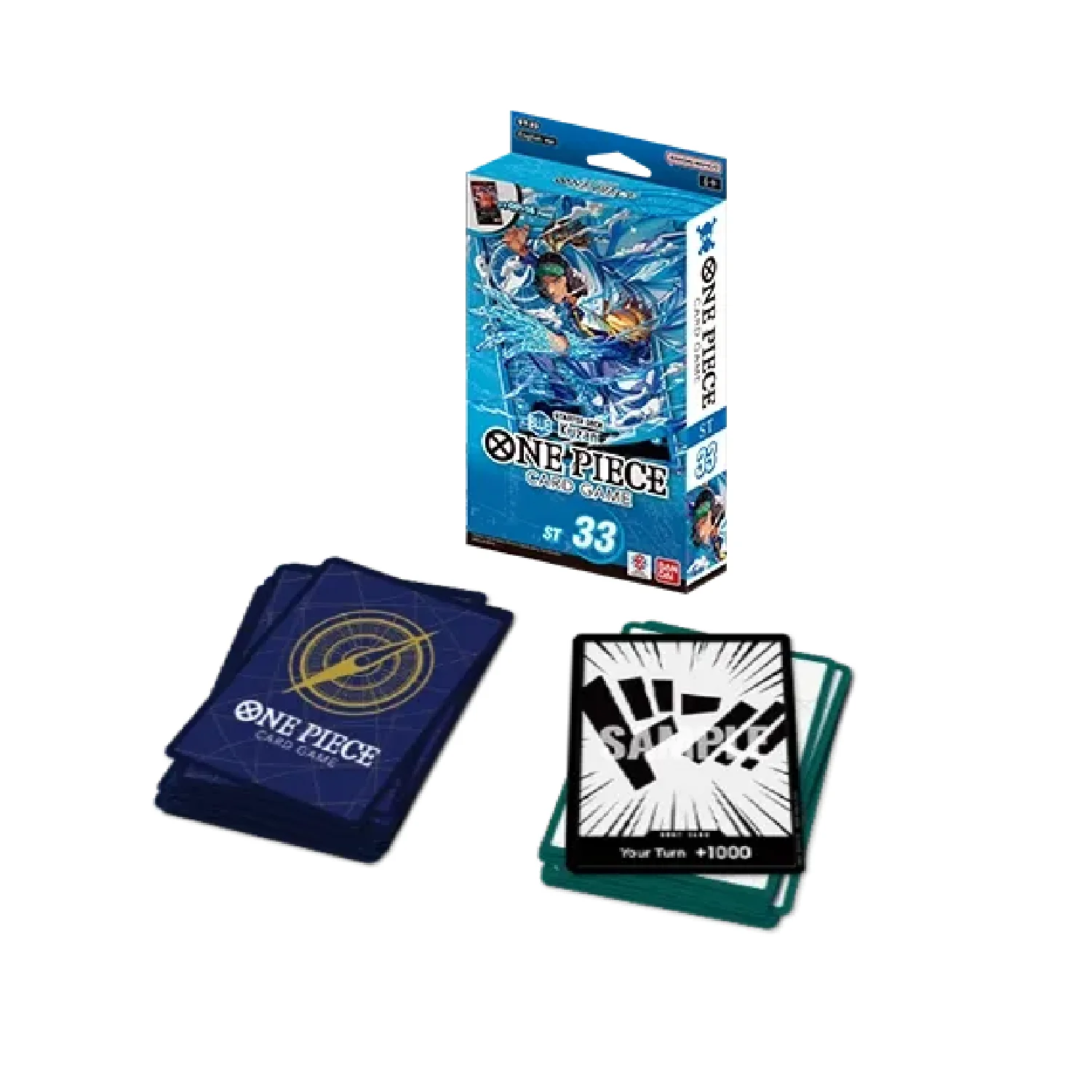 One Piece Card Game: ST-33 BLUE Kuzan - Starter Deck - Image 2