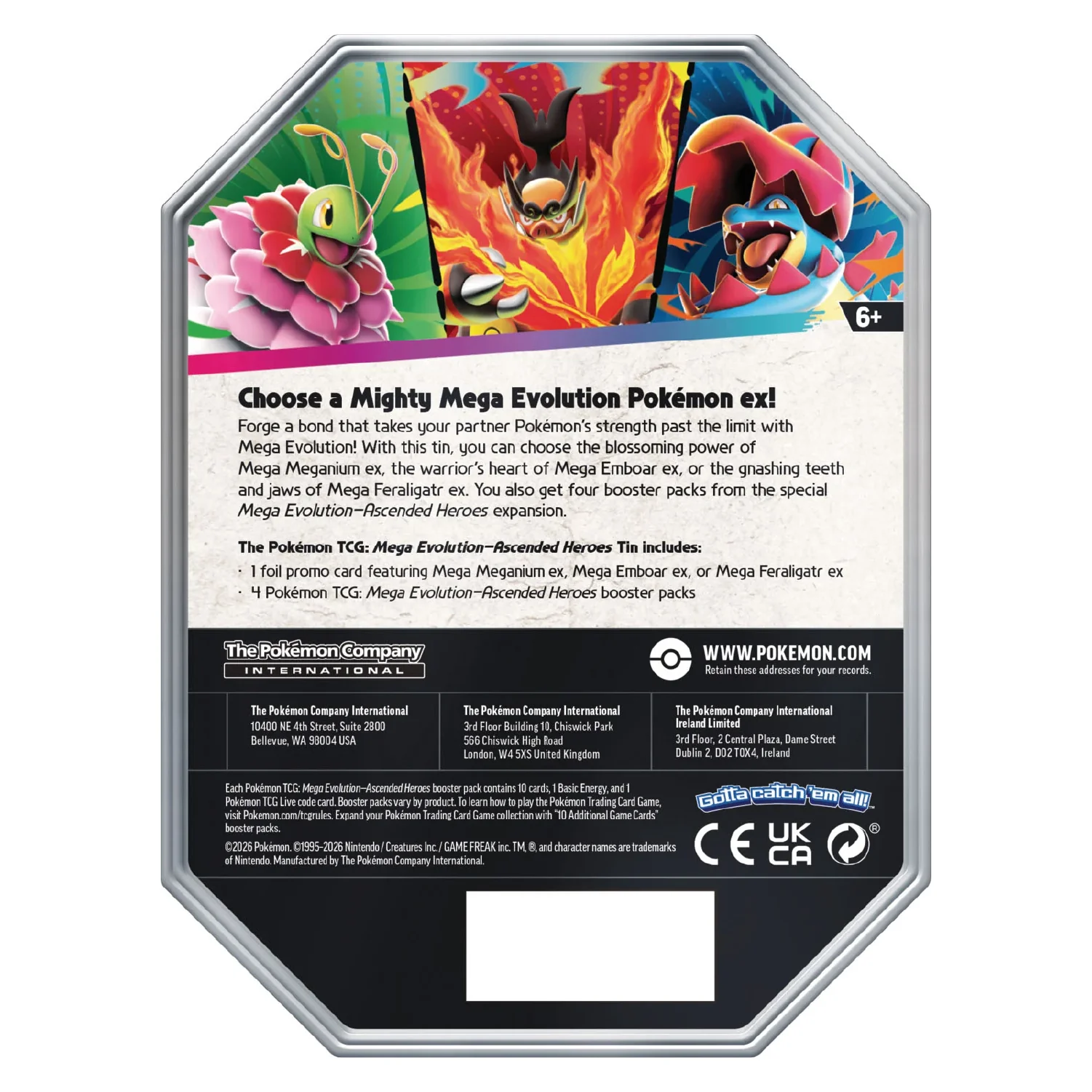 Pokemon TCG: Ascended Heroes Mega Tins - Image 5