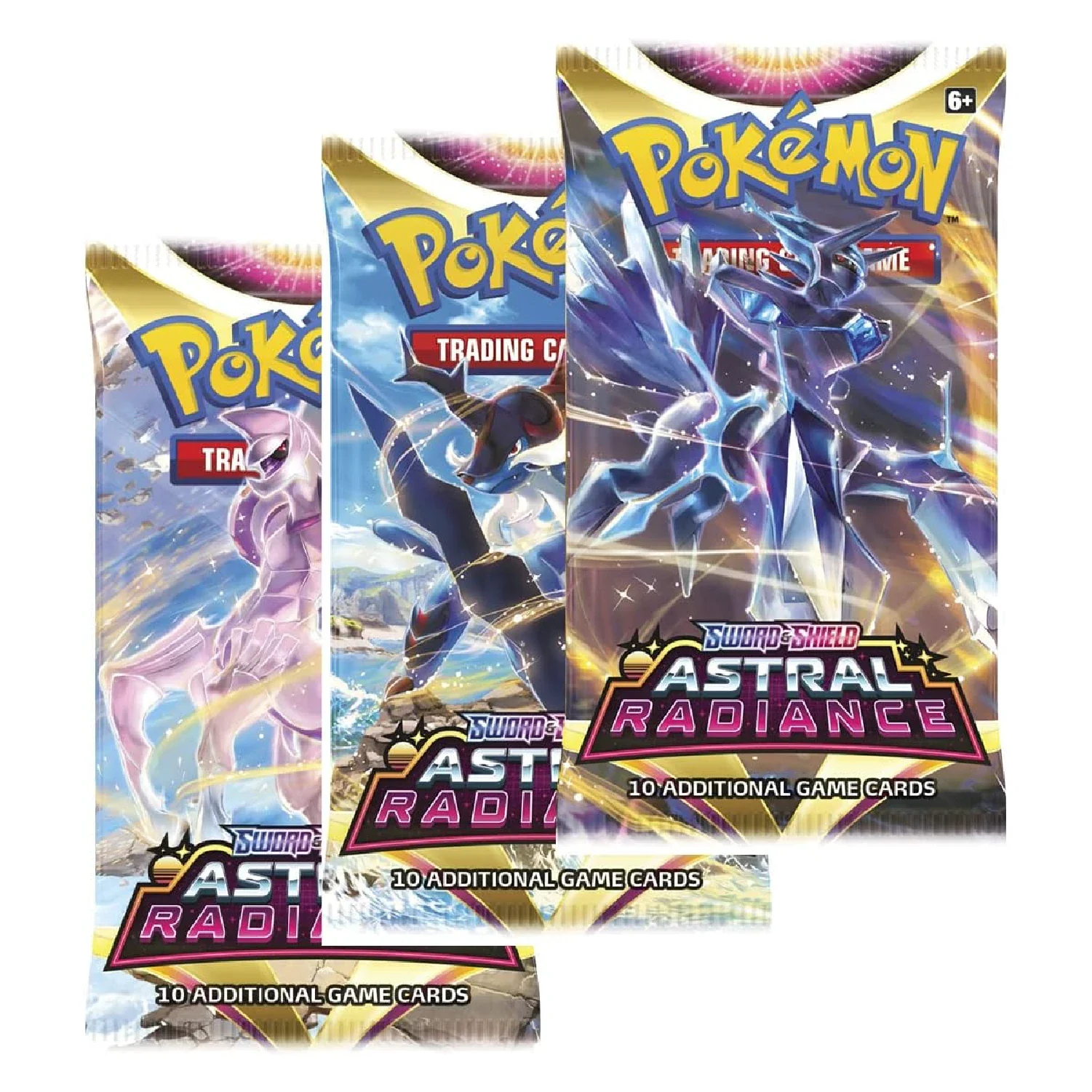 Pokemon TCG: Astral Radiance 3 Booster Packs - Sylveon Promo - Image 6