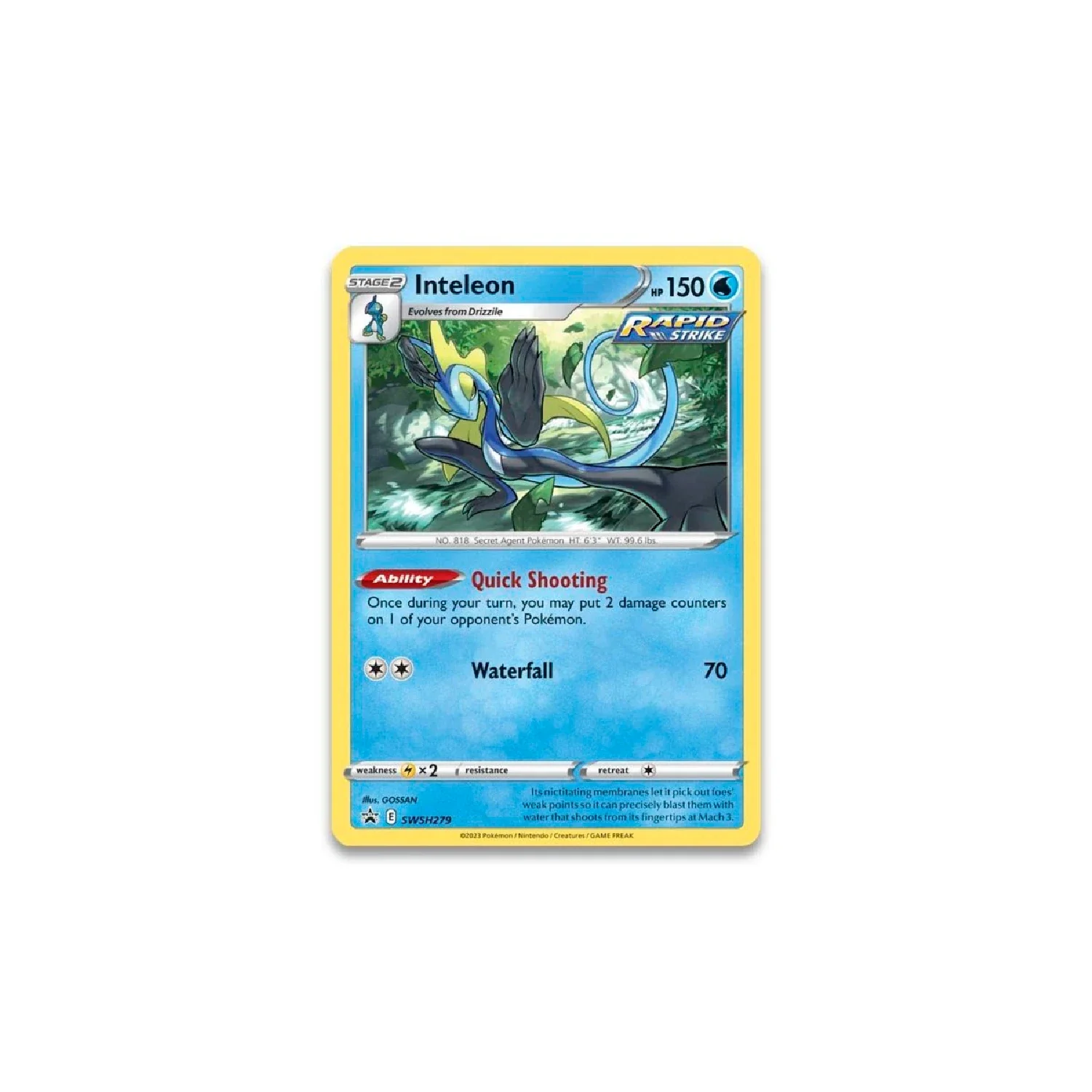 Pokemon TCG: Crown Zenith Pin Collection (Inteleon) - Image 2