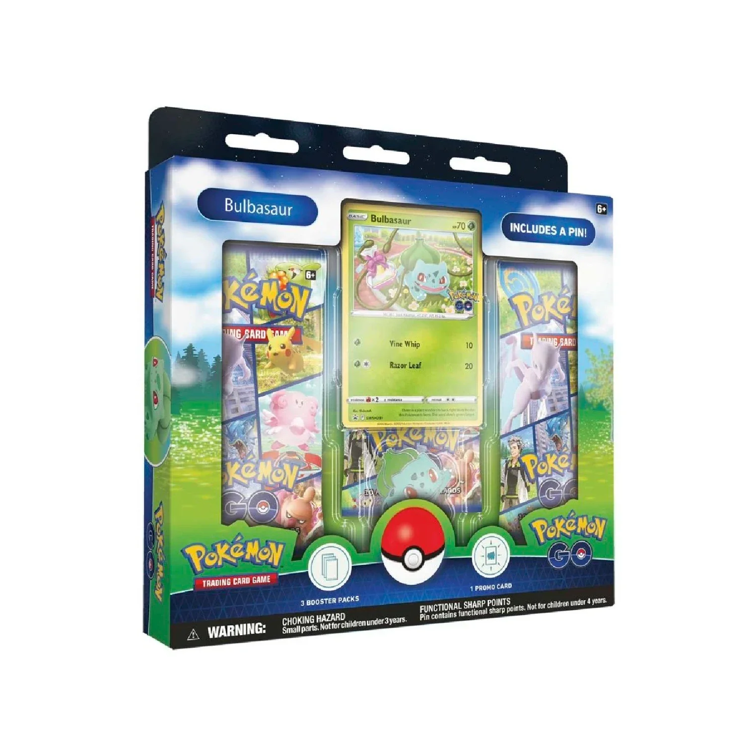 Pokemon TCG: Pokemon GO Pin Collection (Bulbasaur)