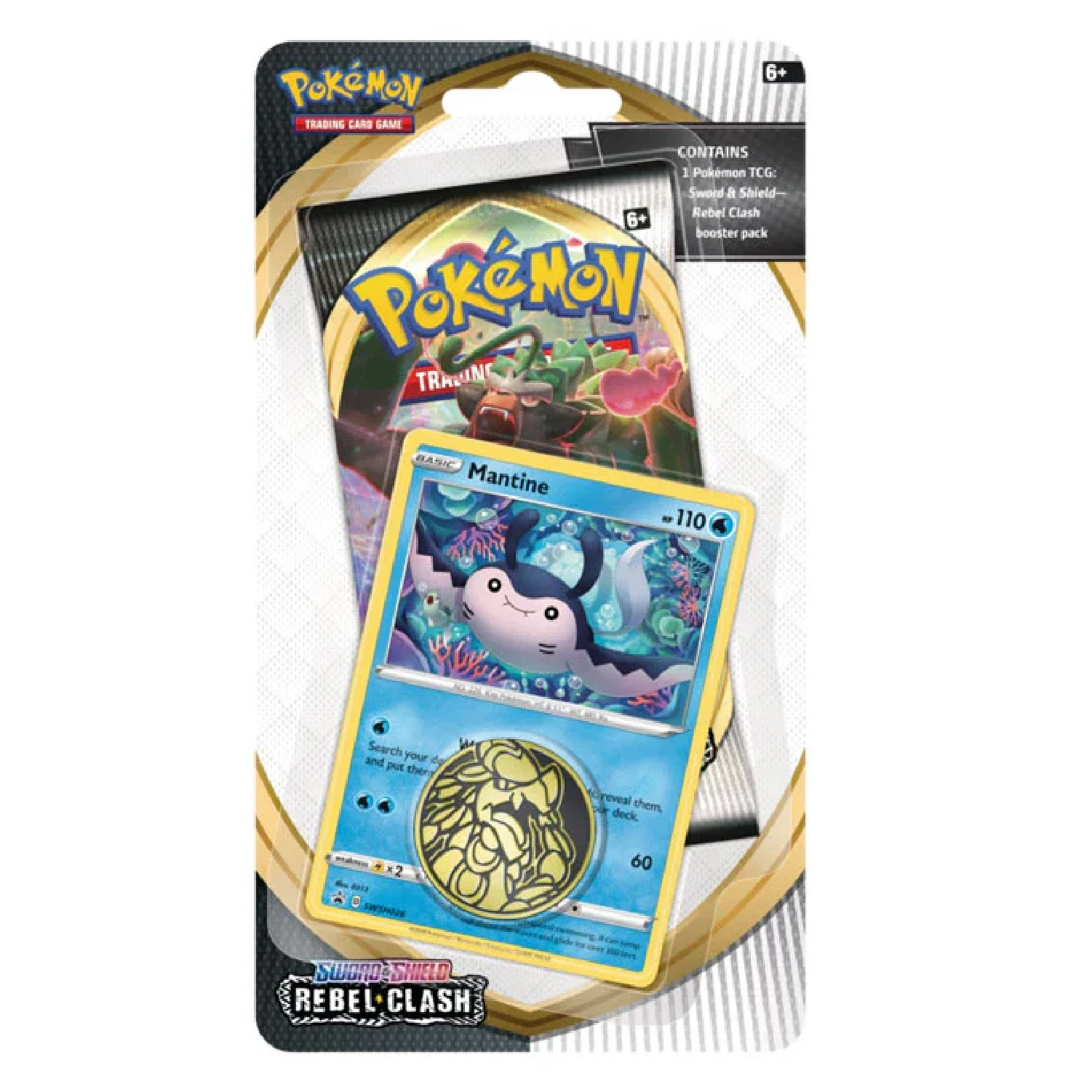 Pokemon TCG: Rebel Clash Checklane Blister Mantine
