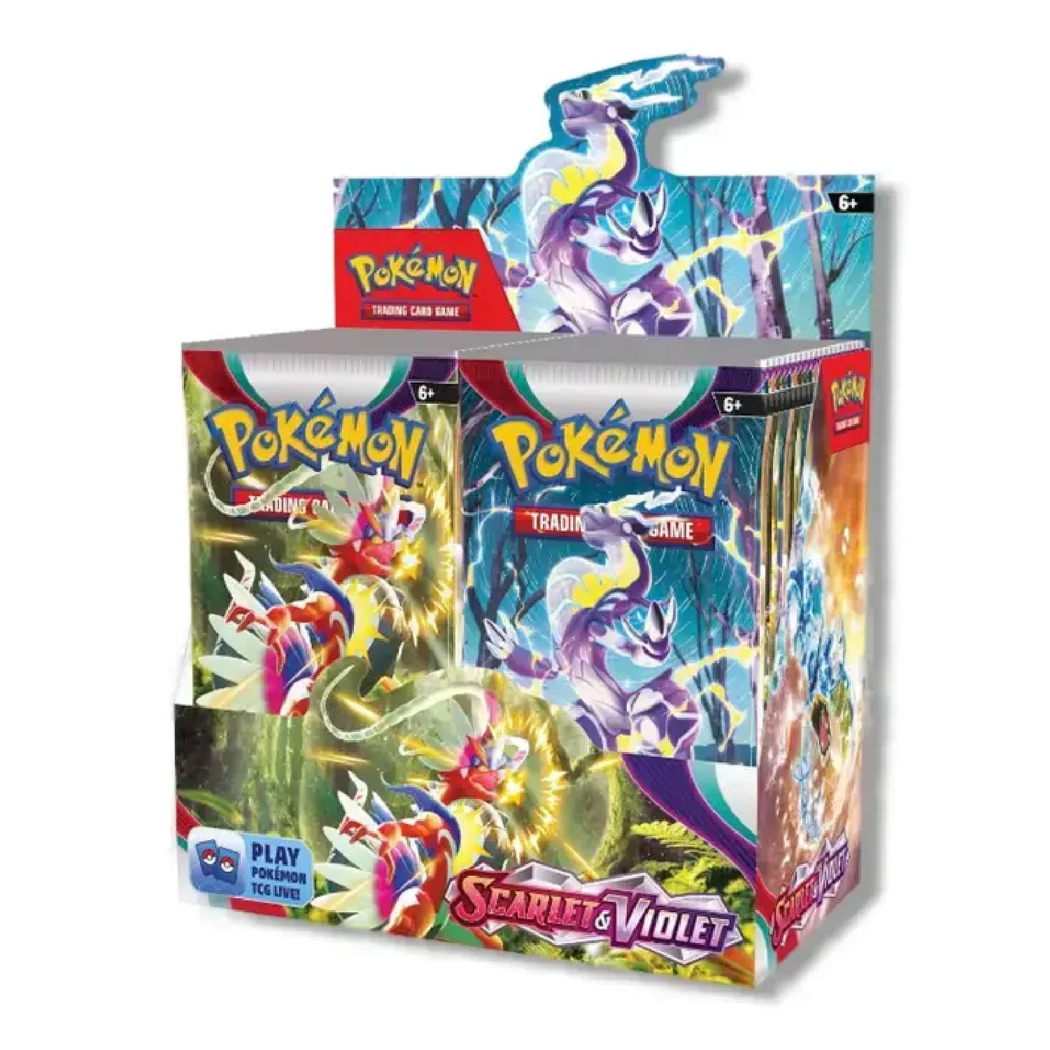 Pokemon TCG: Scarlet & Violet Base Set - 6x Booster Box [Sealed Case] - Image 2