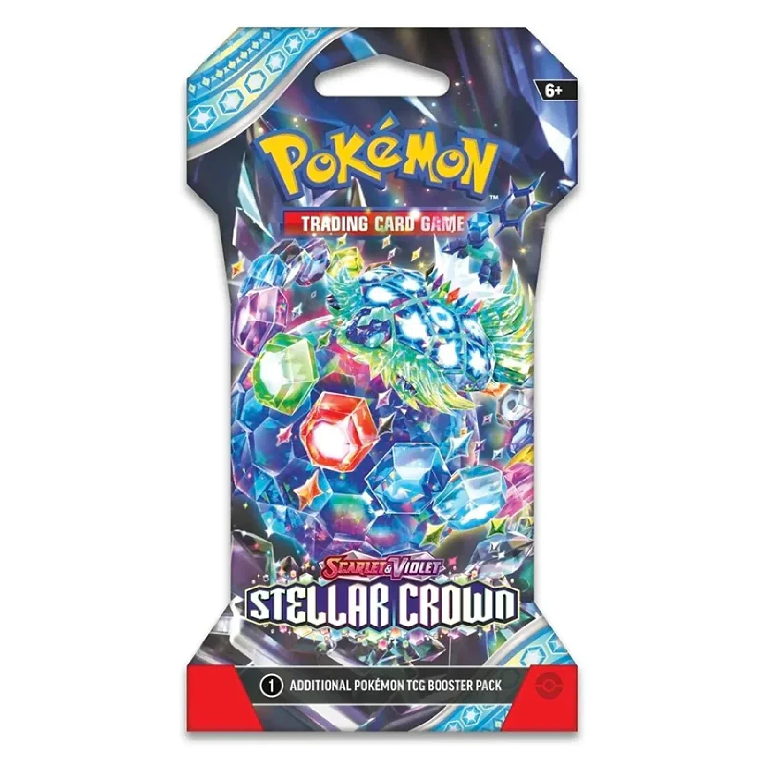 Pokemon TCG: Stellar Crown - Sleeved Booster Pack