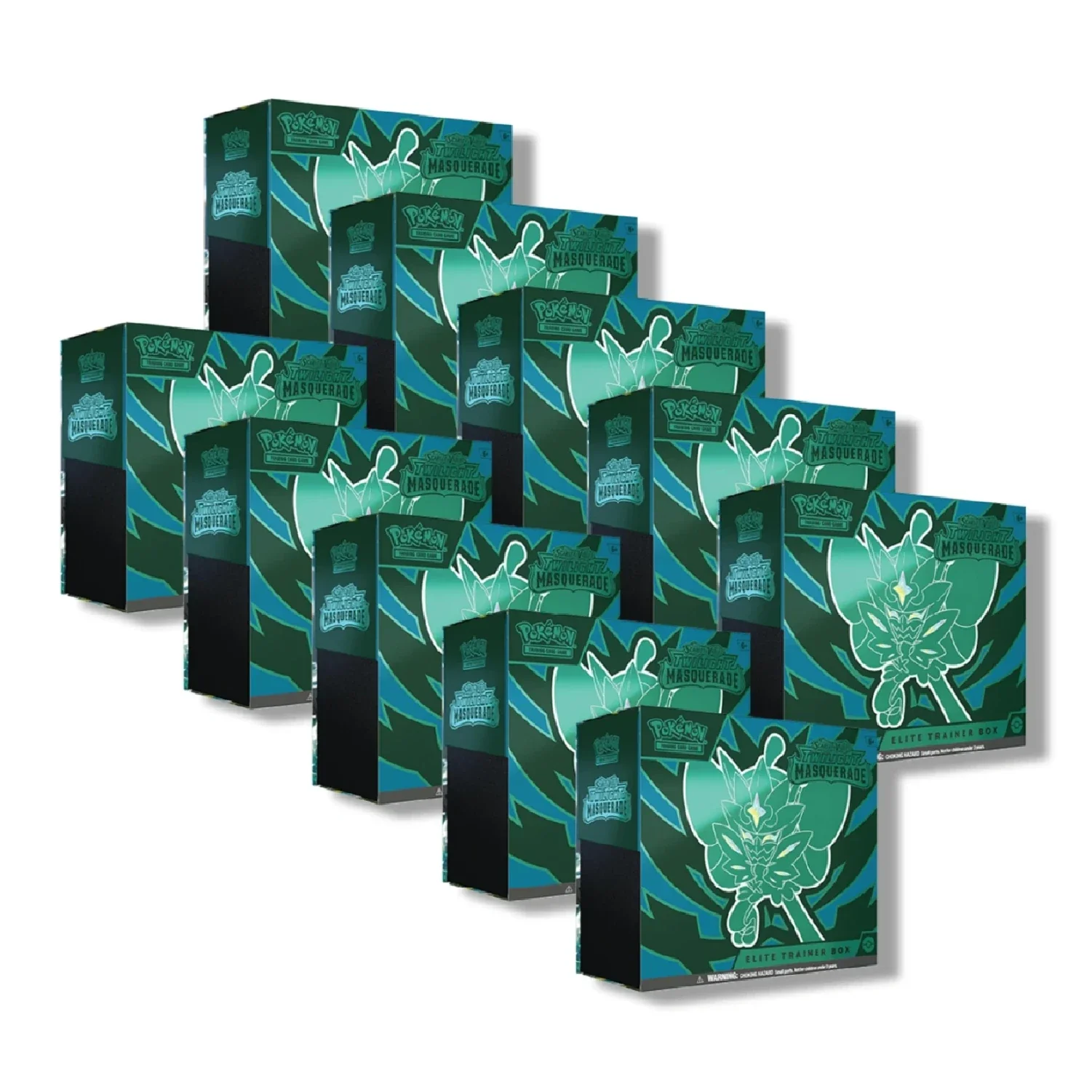 Pokemon TCG: Twilight Masquerade - 10x Elite Trainer Box [Sealed Case] - Image 2